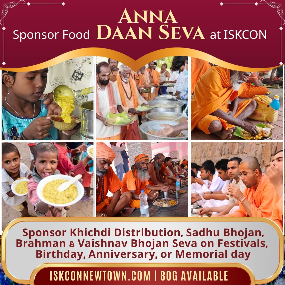 Prasadam Distribution